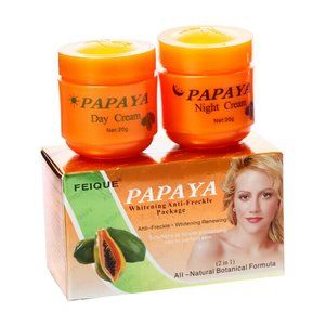Papaya Freckle Dark Spot Removal Cream 2pcs Set Day & Night